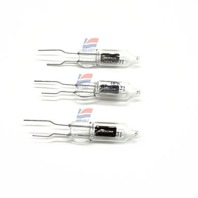 R9454 UVTRON UV Işık Yandan Tip 185 nm ila 260 nm UV Verici Cam