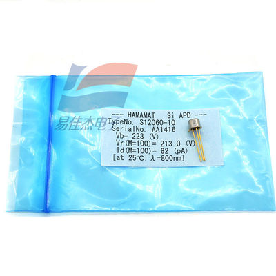 S12060-10 Yakın kızılötesi Si APD 800nm Bant için Düşük Sıcaklık Katsayılı APD