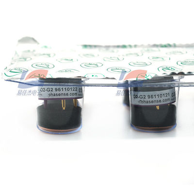 O2-G2 Oksijen Gaz Sensörü Elektrokimyasal Küçük Boyut 2 Yıl Çalışan Süresi 7G Ağırlık