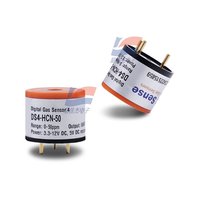 DS4-HCN Duyarlı Algılama Gaz Algılayıcı -10% ila 10% Atmosfer Basıncı Aralığı
