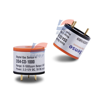 DS4-HCN Duyarlı Algılama Gaz Algılayıcı -10% ila 10% Atmosfer Basıncı Aralığı