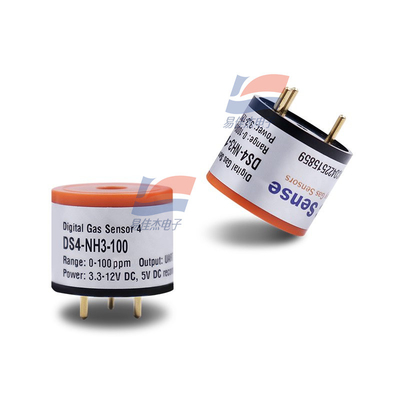 DS4-NH3 Katı Polimer Elektrokimyasal Gaz Sensörü < 2 dakikalık istikrar süresi