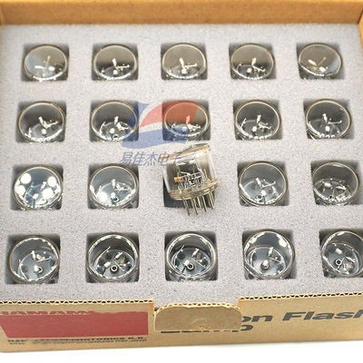 L4643 10 W Ksenon Flaş Lambaları Düşük maliyetli Elektrotlar Uzun ömürlü Borosilikat Cam