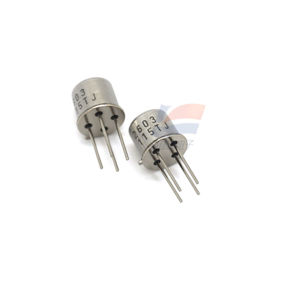 TGS2603 EtOH tespiti için 5.0±0.2V Metal Kutu Hava Kirletici Gaz Sensörü