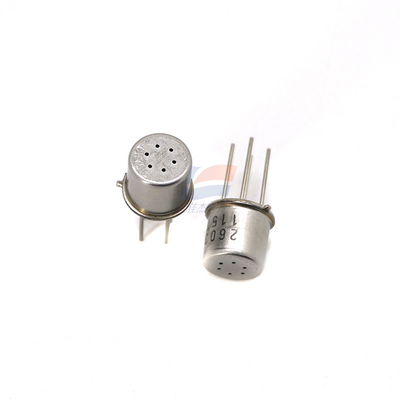 TGS2603 EtOH tespiti için 5.0±0.2V Metal Kutu Hava Kirletici Gaz Sensörü