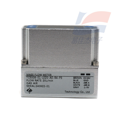 Endüstriyel Akış Algılayıcı Sıcaklık Aralığı -20°C'den 70°C'ye Kadar Geliştirilmiş Kontrol Mikroflow Gaz Kütle Akışölçer TC5008-01-L020-AE-R4-P3