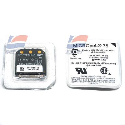 Micropel 75c SR-W-M-75C Micropel 75c Yakılabilir gaz sensörü parça numarası: PM769-000 ATEX UL ve CSA onayları EN/IEC 60079-0 çarpma testine dayanır Düşük yönelim etkileri