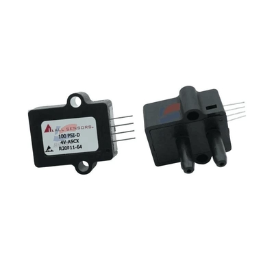 YJJ 100 PSI-D-4V-ASCX A 15PSI basınç algılayıcısı hava istasyonu çevre için yüksek doğruluklu 0C'den 50C'ye kadar tazminat sıcaklığı