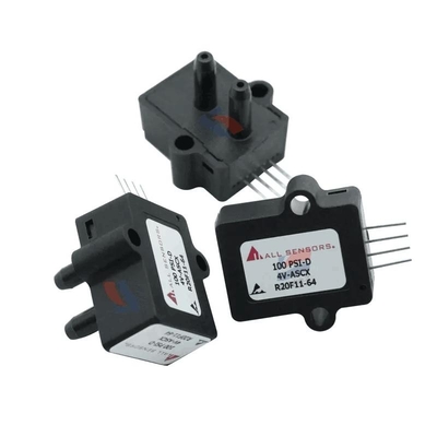 YJJ 100 PSI-D-4V-ASCX A 15PSI basınç algılayıcısı hava istasyonu çevre için yüksek doğruluklu 0C'den 50C'ye kadar tazminat sıcaklığı