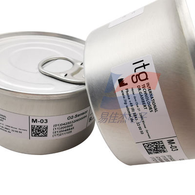 YJJ M-03 M-04 Alman Tıbbi Oksijen Sensörü 6 yıllık çalışma ömrü ve 13-17mV çıkışı olan oksijen pil