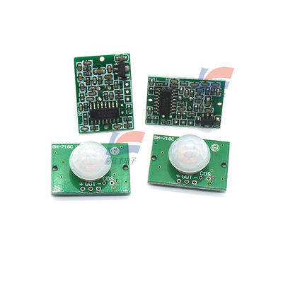GH-718C İnsan Vücudu Kızılötesi Sensör Modülü PIR Hareket Sensörü
