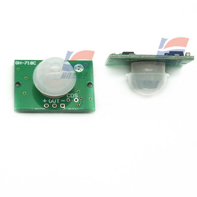 GH-718C İnsan Vücudu Kızılötesi Sensör Modülü PIR Hareket Sensörü