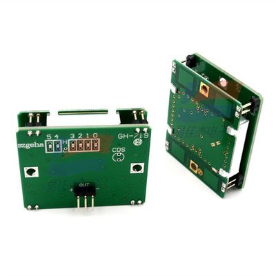 YJJ GH-719 Mikrodalga Algılama Yer değiştirme Modülü 10.525 GHz'te Doppler Radar İlkesini Kullanıyor